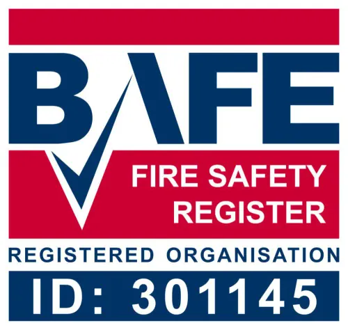 BAFE SP101 Competency of Potable Fire Extinguisher Organisations and Technicians certificate - Expires 31/10/2024
