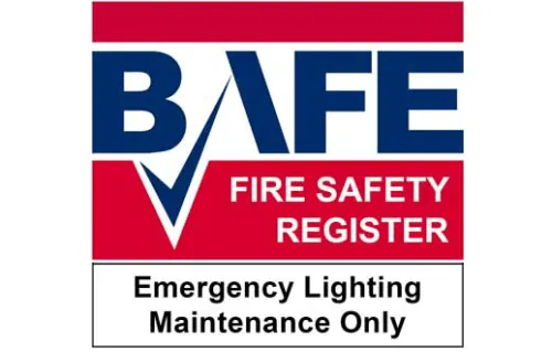 BAFE Fire Safety Register - Emergency Lighting Maintenance Service Provider  BAFE SP203-4