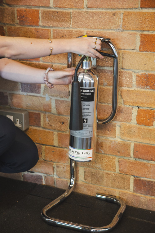 Fire extinguisher maintenance and servicing for galleries