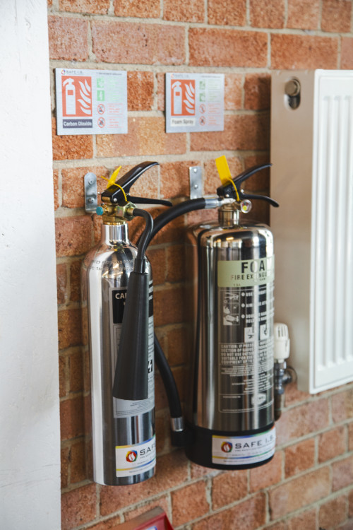 Fire extinguisher maintenance and servicing for hospitals