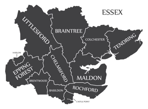 Essex-buckhurst-hill-map