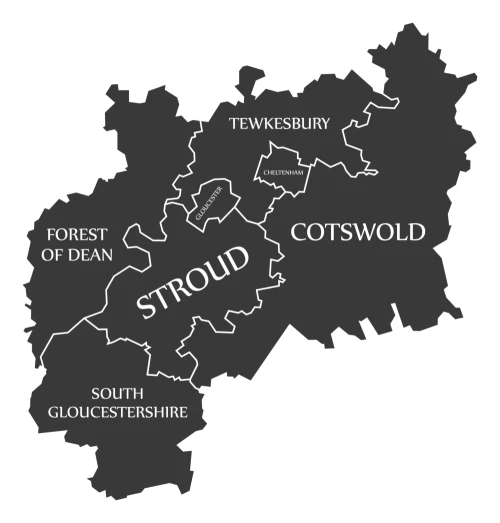 gloucestershire-map
