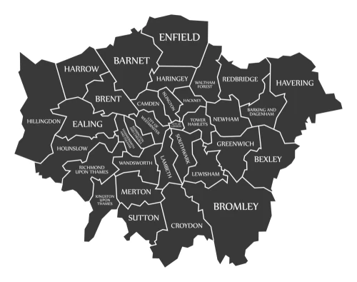 greater-london-map