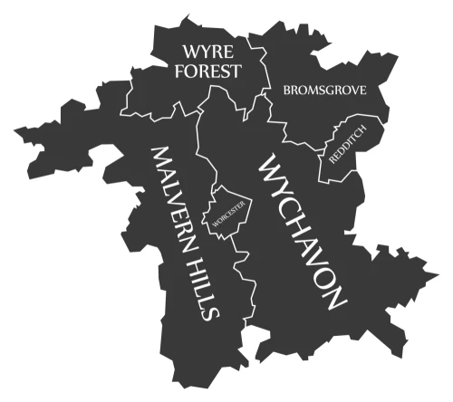 worcestershire-map